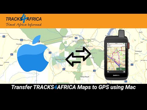 Transfer T4A Maps to GPS using a Mac