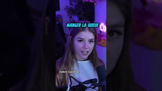 Insta: ariee.cocottee Twitch: Cocottee_🐴 #shorts #cheval #queue #chien #mordre #drole #streamer #qc