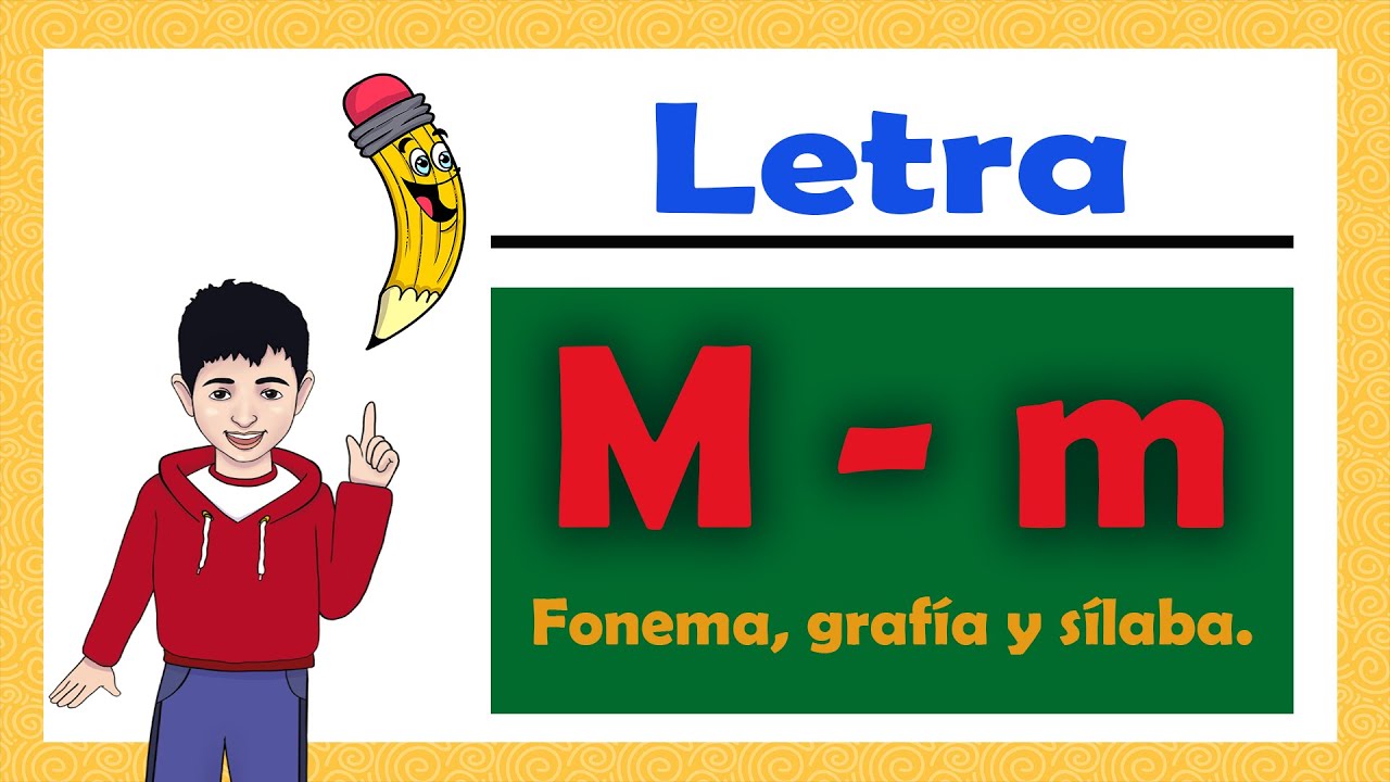 LETRA M. APRENDE LA LETRA M. FACIL Y DIVERTIDO