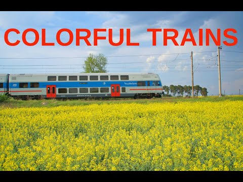 Czech Commuter Trains - ČD CityElefant