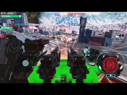 Robots de Guerra- Behemoth con 4 Gauss.