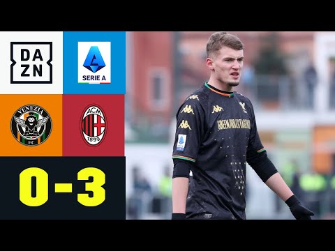 Ibrahimovic stellt Cuisance-Debüt schnell in den Schatten: Venedig - AC Mailand 0:3 | Serie A | DAZN