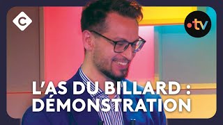 Billard artistique, les prouesses d’un champion