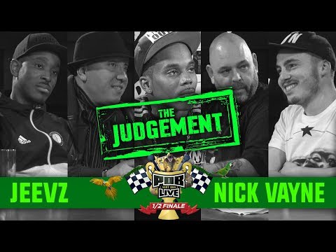 The Judgement: Jeevz vs Nick Vayne 1/2 Finale Punchoutbattles Live 2015/2017