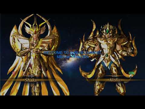 saint seiya soul of gold VIRGO GOD CLOTH SAKA VS LEO GOD CLOTH AIOLIA