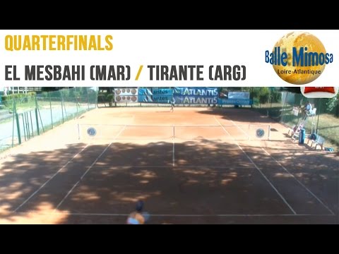 El MESBAHI (MAR) vs TIRANTE (ARG) Quarterfinals - Center court