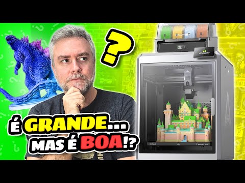 Review da K2 Plus no canal 3D Geek Show
