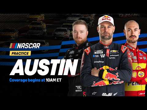 LIVE NASCAR CUP SERIES PRACTICE | Austin | Prime Video