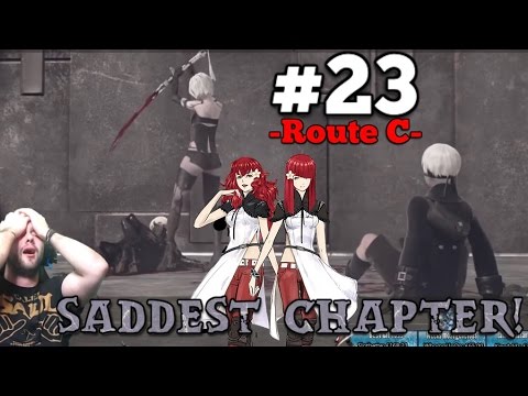 Final Fantasy Peasant's NIER AUTOMATA playthrough: Pt.23- Operator 21O & The Twins story