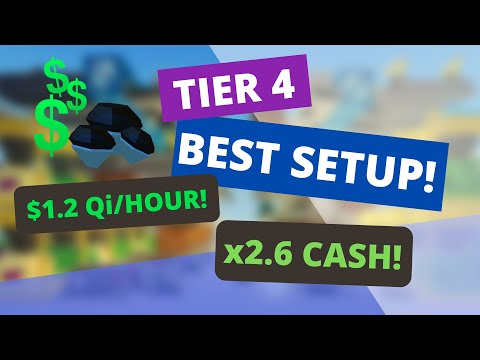 BEST SETUP FOR TIER 4 (COMPACT OBSIDIAN CHARM SETUP) - ROBLOX Factory Simulator