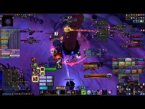 Scary Maze vs Mythic N'Zoth skipping mythic only phase Blood Death Knight POV
