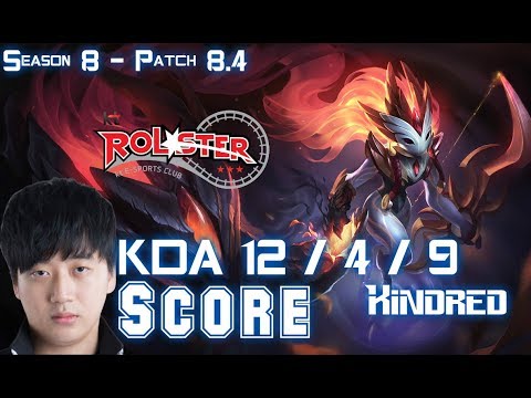 KT Score KINDRED vs EKKO Jungle - Patch 8.4 KR Ranked