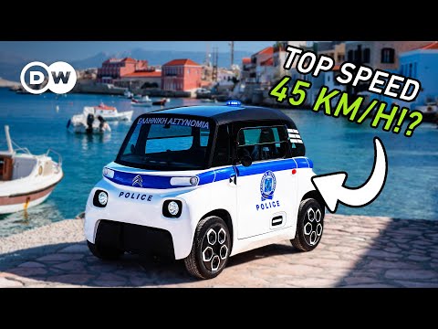 Meet the World's SLOWEST Police Car: Citroen Ami