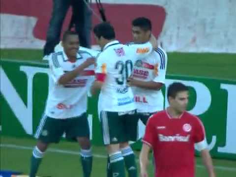 Gol do Luan - Palmeiras 2 x 2 Internacional - 4ª Rodada - (Br 2011)