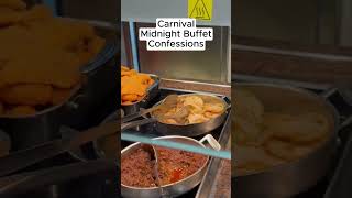 The infamous Carnival Midnight buffet! #cruiseship #carnivalcruise  #cruisefood