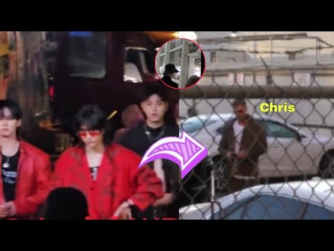 Stray Kids Spotted Filming A Music video In NYC, Chris Hemsworth went to stray kids filming location