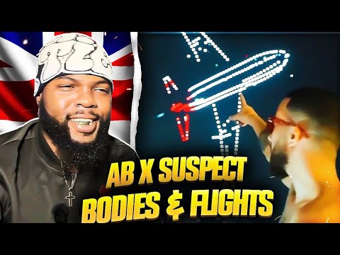 AB x Suspect AGB - Bodies & Flights (Official Video) | AMERICAN REACTION🇺🇸