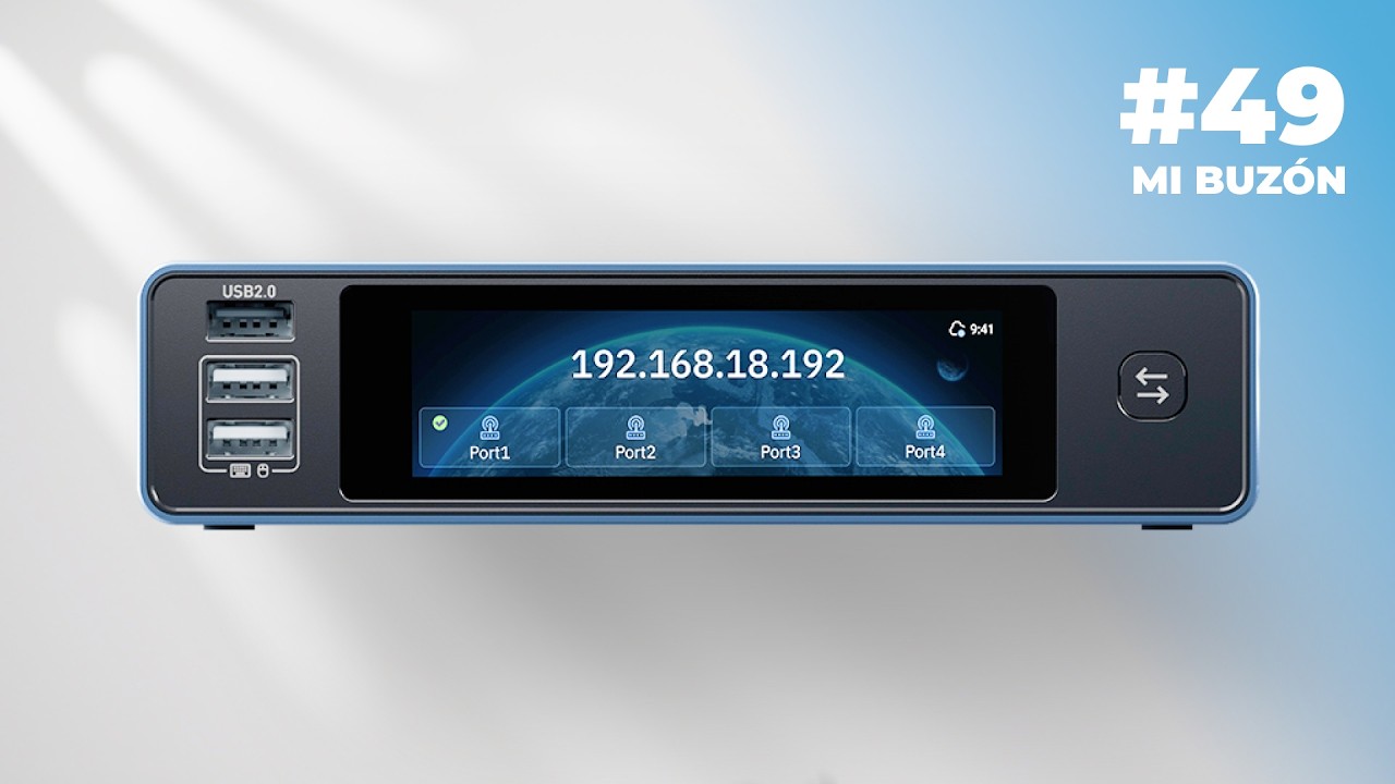 KVM 4 en 1 GL.iNet Comet X, Sonoff Zigbee, Epomaker