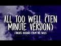 Taylor Swift - All Too Well [Lyrics] (Ten Minute Version) (Taylor’s Version) (From the Vault)