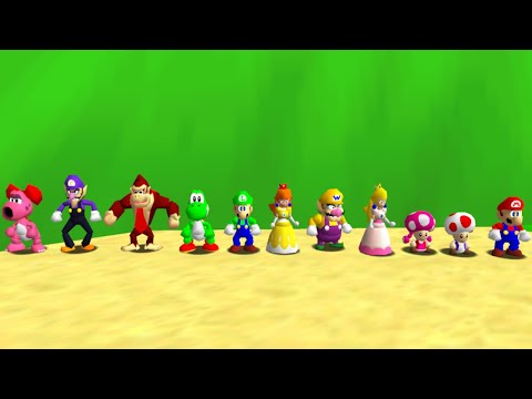 Super Mario 64 (11 Players) - Full Game 100% Walkthrough