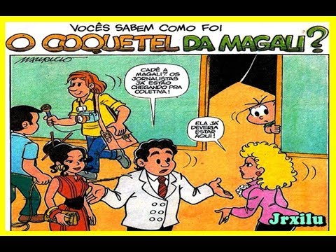 Magali - O coquetel da Magali, Quadrinhos Turma da Mônica