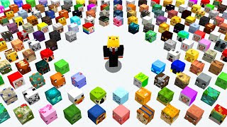Download lagu I Collected EVERY Mob Head in Minecraft Hardcore! mp3