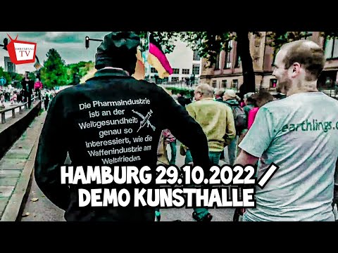 Hamburg 29.10.2022 / Demo Kunsthalle