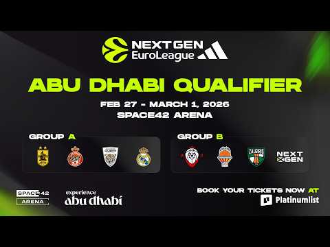 Adidas NextGen EuroLeague – Qualifikation Abu Dhabi
