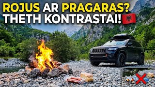​Pirmasis įspūdis ALBANIJOJE: Nuo šiukšlynų iki visiško rojaus | Theth Overlanding