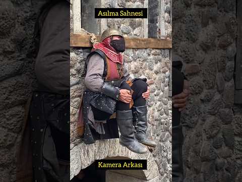Kuruluş Osman Bizans Askeri Asılma Sahnesi Kamera Arkası Görüntüleri 📷🐎#kuruluşosmankameraarkası
