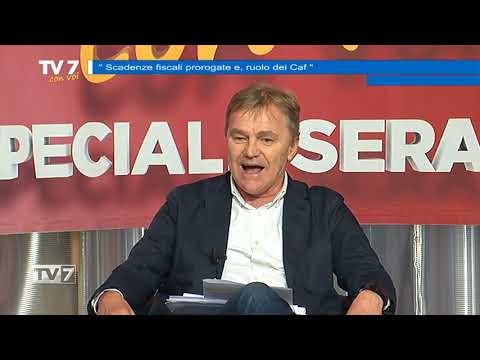 Tv7 con Voi del 26/5/2020 - Scadenze fiscali prorogate e ruolo del Caf (1 di 3)