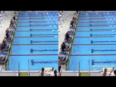 Int. Swim-Cup 2021 - Startvergleich