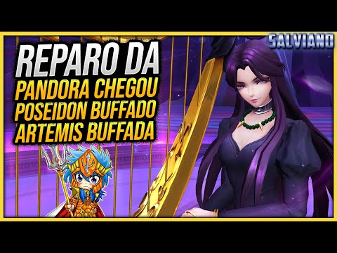 Reparo da Pandora, Mais um Buff no Poseidon e Artêmis Buffada! / SSA CN