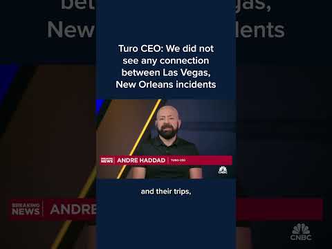 Turo CEO: We did not see any connection between Las Vegas, New Orleans incidents