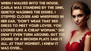 When I walked into the house, Carla was standing by the sink, quietly washing the dishes...
