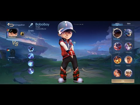 I hope for a new hero Mobile Legend Boboiboy 