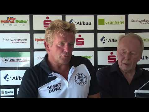 Interviews und Pressekonferenz Saison 2018 19 ETB SW Essen vs  RW Essen 8 7 2018