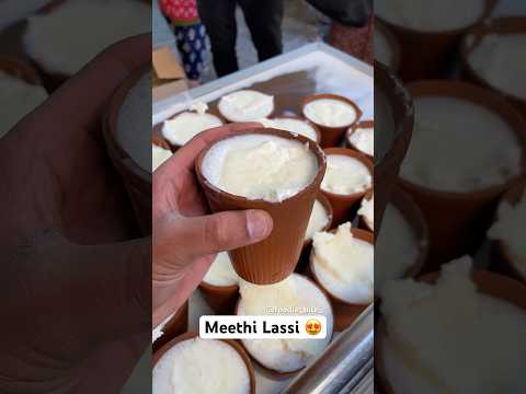 Meethi Lassi In Just 50/-😍 #youtubeshorts #trending #viral #lassi #sweet