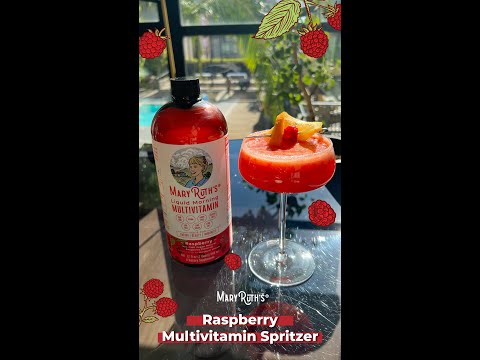 Raspberry Multivitamin Spritzer