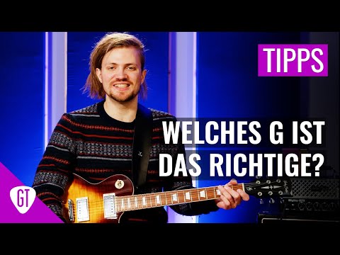 Welches G ist das Richtige?? - Voicings auf der Gitarre verstehen