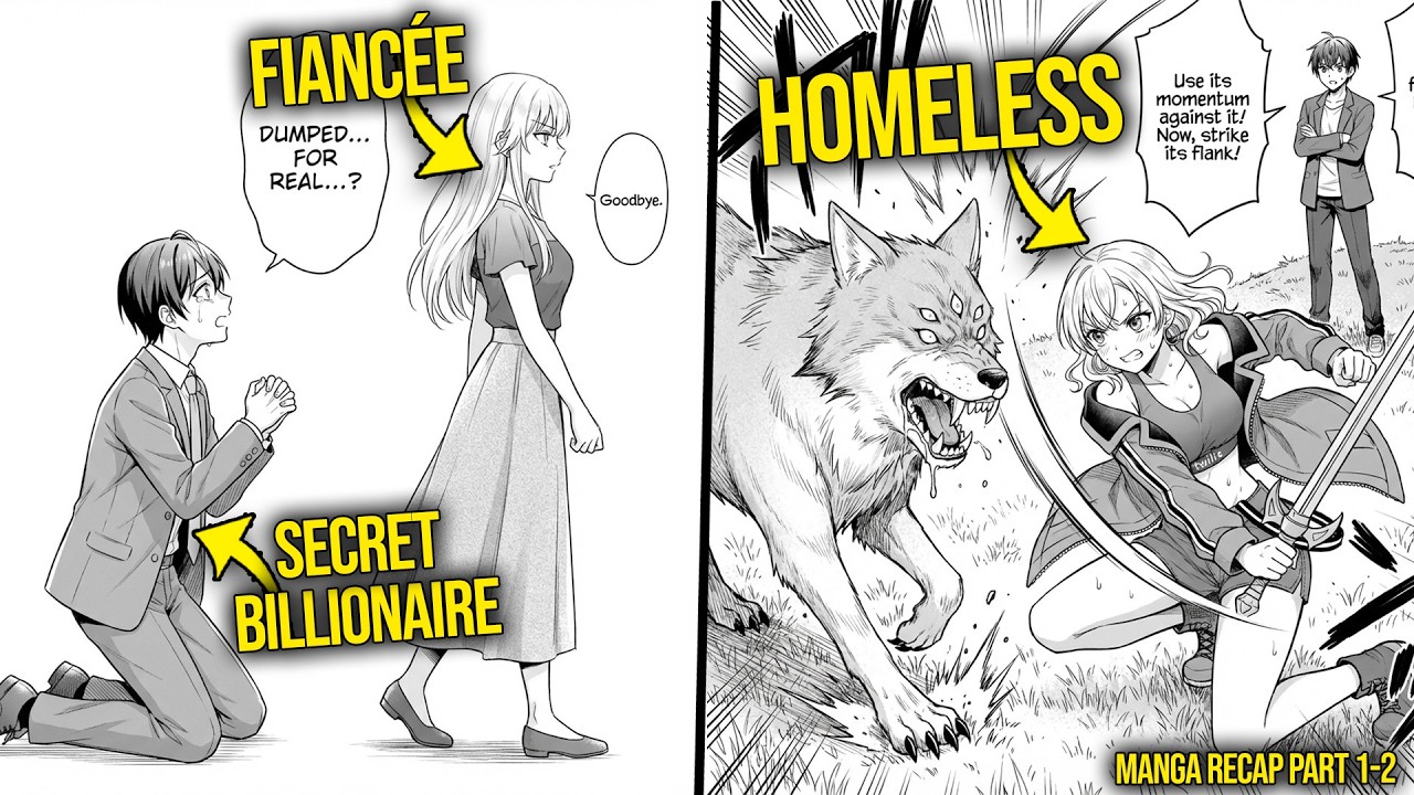 Dumped & Expelled, He's A SECRET BILLIONAIRE S-Rank Adventurer Who Trains A Dropout Girl | Manga