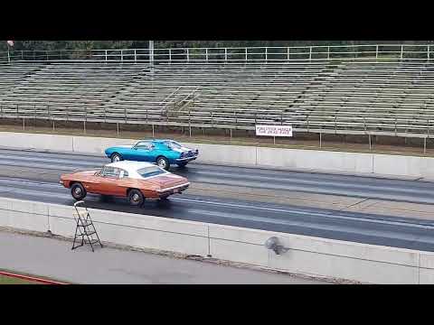 2023 PURE STOCK MUSCLECAR DRAG RACE: 71' Pontiac T-37 455HO vs. Chevrolet Camaro