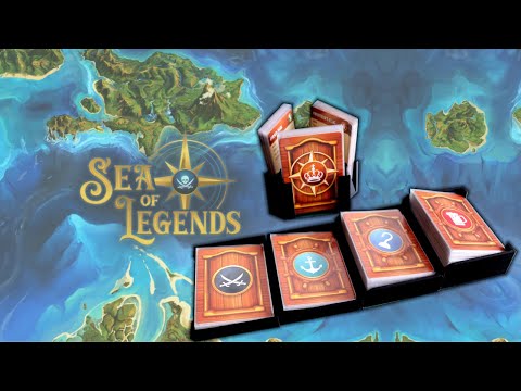 Sea of Legends: custom card deck holders