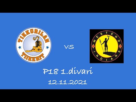 P18 1.divari Tiikerit-Indians 12.11.2021