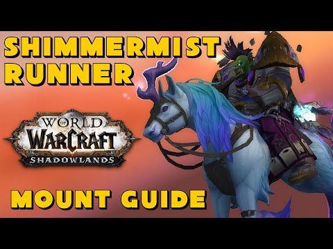 Shimmermist Runner Mount Guide - How to Get New Shadowlands Mount Fast! (Shizgher Riddle Location)