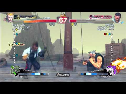 Druidz Lu Bu (Guile) vs xMikkex (Dudley)
