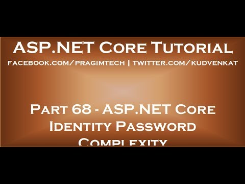 ASP NET Core Tutorial
