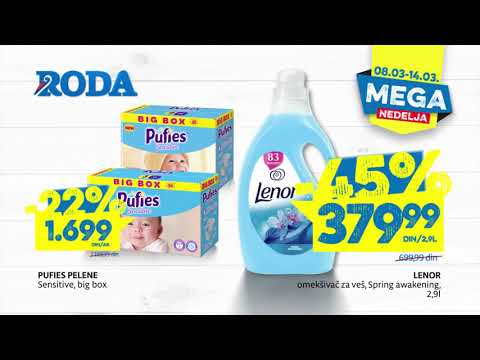 Roda I Mega nedelja 8.03 - 14.03.2019.