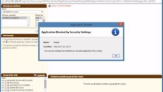 preview picture of video 'Application Blocked by Security Settings JAVA EN HD'