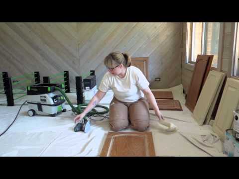 Cabinet prep with Festool Granat & DTS 400